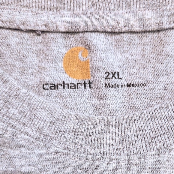 Carhartt Long Sleeve  Crew Neck Workwear Shirt XXL - Picture 7 of 11